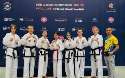 1-й День змагань на чемпіонаті світу з Таеквон-до ГТФ в ОАЕ 24.07.2025р.